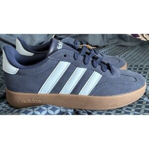 Adidas Mens 8.5 Barreda Dark Blue Brand New W/box athletic Shoes Sneakers